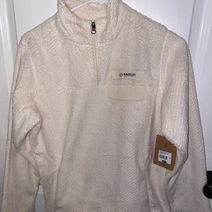 Magellan white quarter zip
